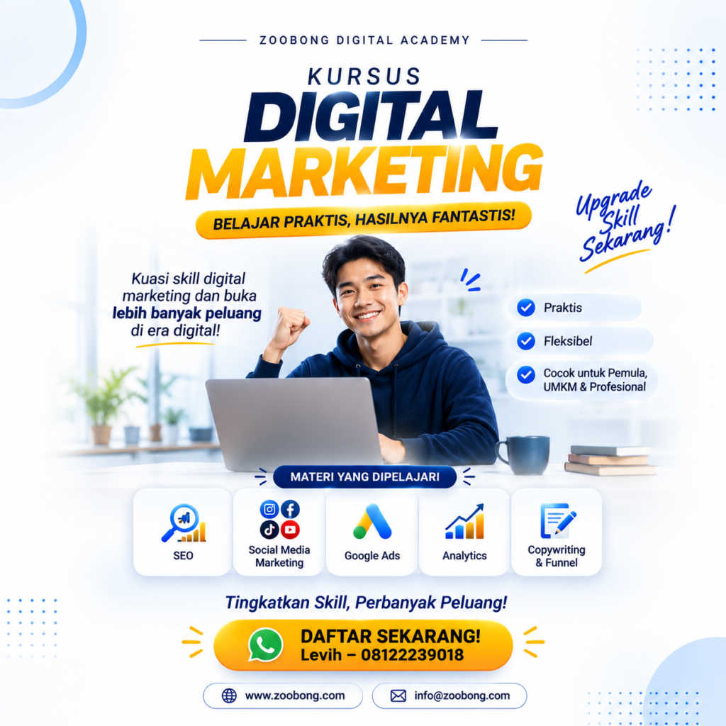 KURSUS DIGITAL MARKETING