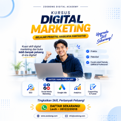 KURSUS DIGITAL MARKETING